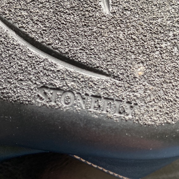 Cute Black STONEFLY Slide 2.5 Inch Heels Size 40/10 - Picture 9 of 14